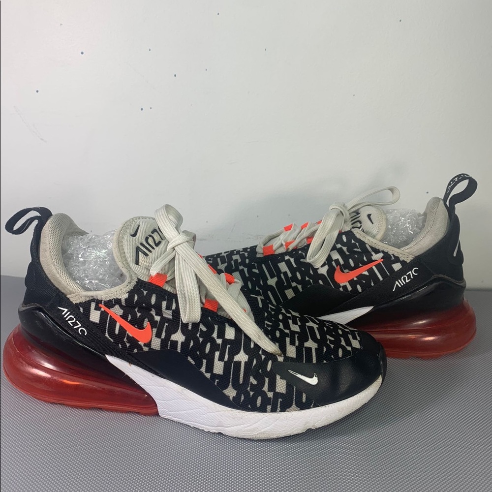 NIKE AIR MAX 270 JDI AR0021 001 JUST DO IT Vapor  Size 5Y